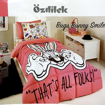 Özdilek Lisanslı Bugs Bunny Tek Kişilik Uyku Seti