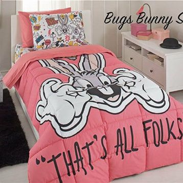 Özdilek Lisanslı Bugs Bunny Tek Kişilik Uyku Seti