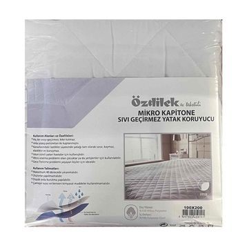 Özdilek Mikro Kapitone 160x200 Çift Kişilik Sıvı Geçirmez Alez