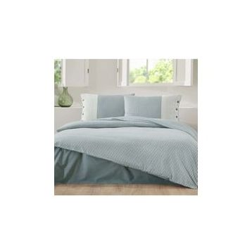 Özdilek Natural Line 200x220 cm Mavi Çift Kişilik Nevresim Takımı