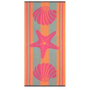 Özdilek Nice Pink Shell 70x150 cm Plaj Havlusu