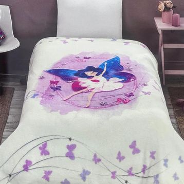 Özdilek Prime Fairies Baskılı Tek Kişilik Battaniye