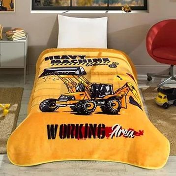 Özdilek Prime Heavy Machine Baskılı Tek Kişilik Battaniye