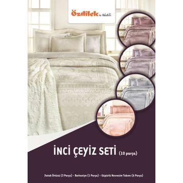 Özdilek Pudra İnci Çeyiz Seti