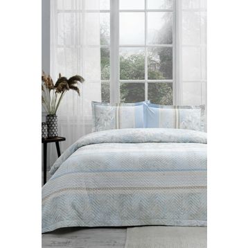 Özdilek Ranforce Blad Mint Çift Kişilik Nevresim Takımı