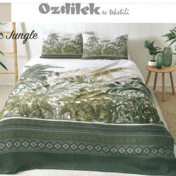 Özdilek Ranforce Çift Kişilik Jungle Ethnic Yeşil Pike Takımı