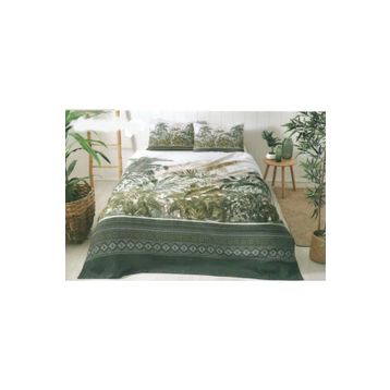 Özdilek Ranforce Çift Kişilik Jungle Ethnic Yeşil Pike Takımı