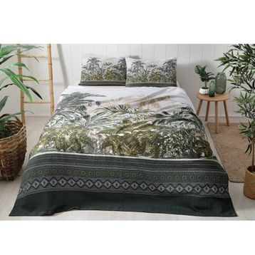 Özdilek Ranforce Çift Kişilik Jungle Ethnic Yeşil Pike Takımı