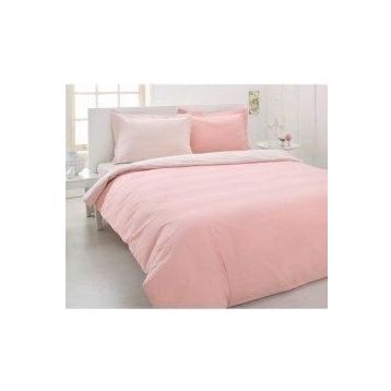 Özdilek Ranforce Colourmix Pudra Somon 160x220 cm Tek Kişilik Nevresim Takımı