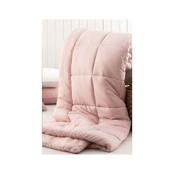 Özdilek Ranforce Pembe Çift Kişilik Yorgan