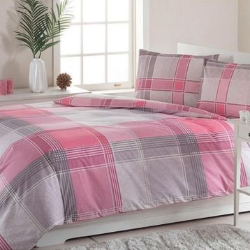 Özdilek Roxin Pembe Tek Kişilik Nevresim Takımı