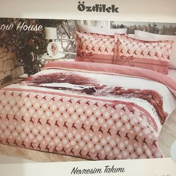 Özdilek Snow House Çift Kişilik Nevresim Takımı