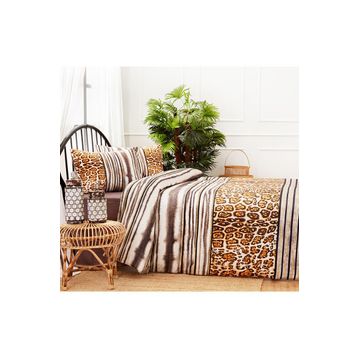 Özdilek Soft Life Ella Gri Çift Kişilik Saten Nevresim Takımı