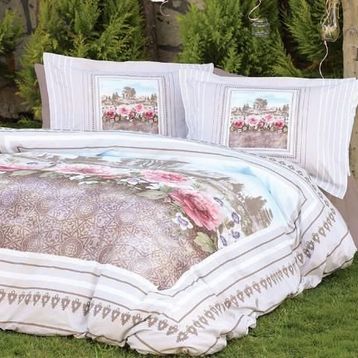 Özdilek Softlife Vetrina Krem Çift Kişilik Nevresim Takımı