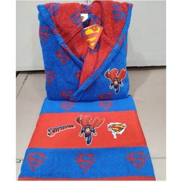 Özdilek Superman Çocuk Bornoz Seti