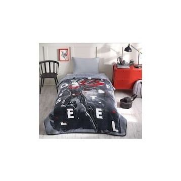 Özdilek Superman Steel Lisanslı 160x220 Tek Kişilik Çocuk Battaniyesi