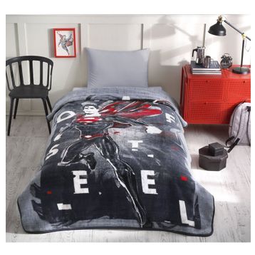 Özdilek Superman Steel Lisanslı 160x220 Tek Kişilik Çocuk Battaniyesi