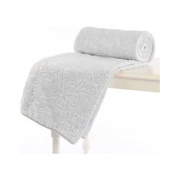 Özdilek Trendy Açık Gri 160x220 Tek Kişilik Battaniye