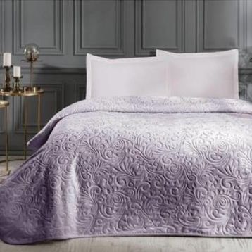 Özdilek Trendy Açık Lila 220x240 cm Çift Kişilik Battaniye