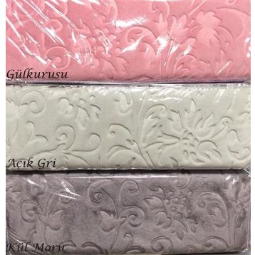 Özdilek Trendy Embos Açık Gri Çift Kişilik Battaniye