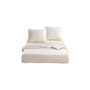 Özdilek Trendy Fitted Ranforce Bej 100x200 cm Tek Kişilik Çarşaf