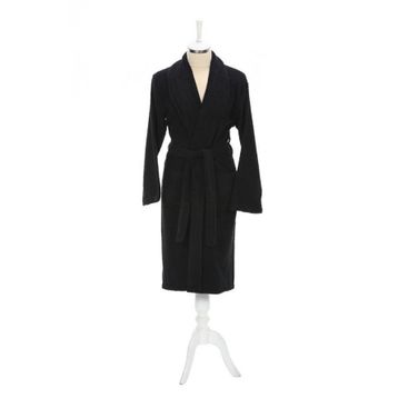 Özdilek Trendy Şalyaka Siyah XL Tekli Bornoz