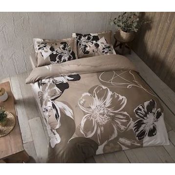 Özdilek Wood Kahve Çift Kişilik Nevresim Takımı