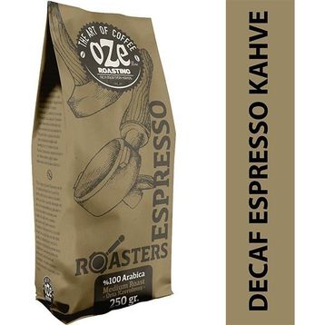 Oze 250 gr Decaf Espresso Çekirdek Kahve