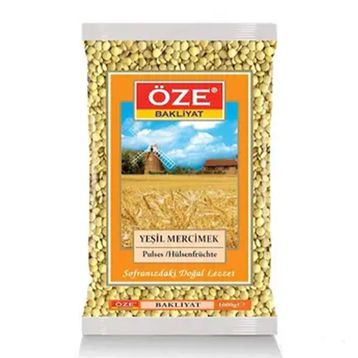 Öze Bakliyat 1000 gr Yeşil Mercimek