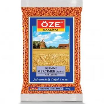 Öze Bakliyat Futbol 1 kg Kırmızı Mercimek