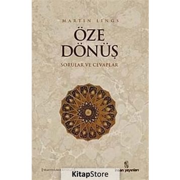 ÖZE DÖNÜŞ - MARTIN LINGS