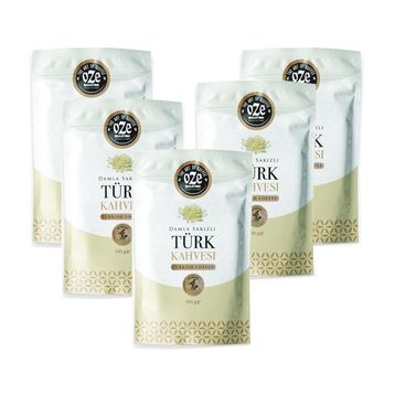 Ozeline 100 gr Damla Sakızlı Türk Kahvesi (5 adet)