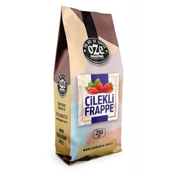 Ozeline 250 gr Çilek Aromalı Frappe ve Milkshake Tozu