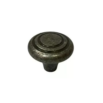 Özen O9123-D-20 Antik Gümüş Düğme Kulp