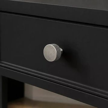 Özen O9129-D-20 9129 Antik Gümüş Düğme Kulp