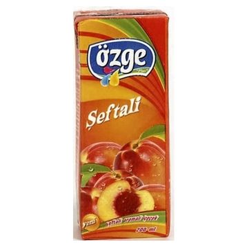 Özge 200 ml Şeftali Suyu (27 adet)