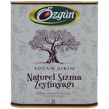 Özgün 2 lt Soğuk Sıkım Naturel Sızma Zeytinyağı