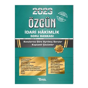 Özgün İdari Hâkimlik Soru Bankası