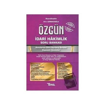 Özgün İdari Hâkimlik Soru Bankası