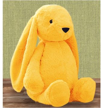 Özgüner Oyuncak Uyku Arkadaşım Sarı Tavşan 45 cm Peluş Oyuncak
