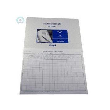 Özkan BM732 0358 40 Yaprak Yıllık Ücretli İzin Defteri