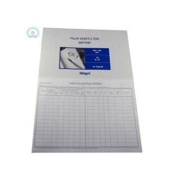 Özkan BM732 0358 40 Yaprak Yıllık Ücretli İzin Defteri