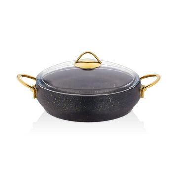 Özkent K-559.01 Granit 30 cm Güveç Kısa Tencere
