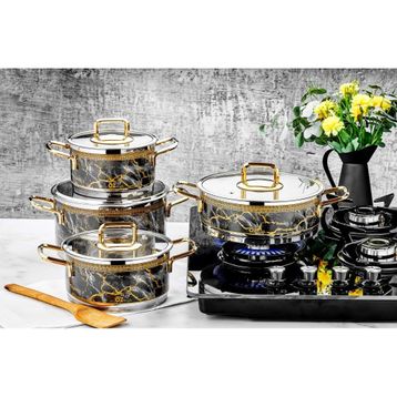 Özlife Işıl 8 Parça Tencere Seti