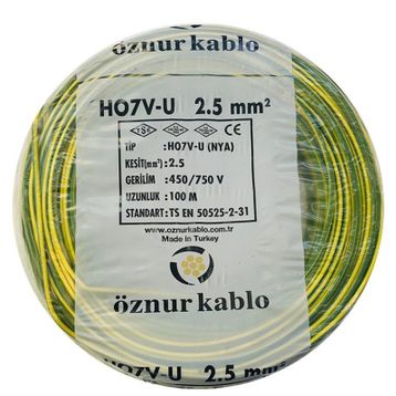 Öznur 2.5 mm Nya 100 m Kablo