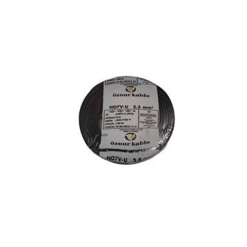 Öznur 2.5 mm Siyah NYA Kablo