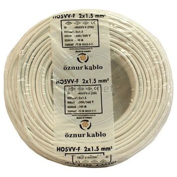 Öznur 2 x 1 mm TTR Kablo