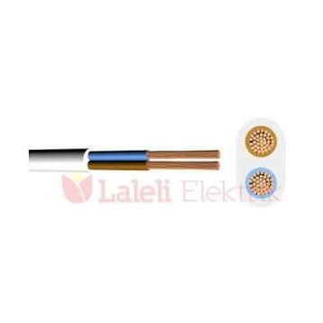 Öznur 2x0.75 mm Ttr 100 m Beyaz Kablo