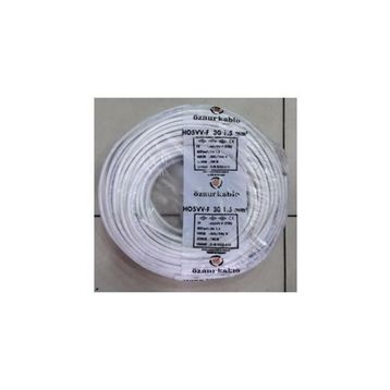 Öznur 3x1.5 mm Beyaz 1 mt TTR Kablo