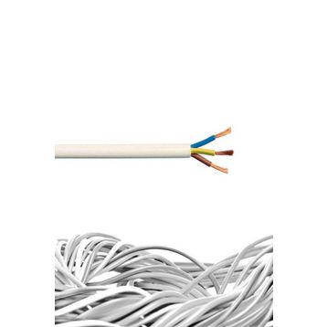 Öznur 3x2.5 mm2 TTR H05VV-F NYMHY 100 metre Beyaz Enerji Kablosu